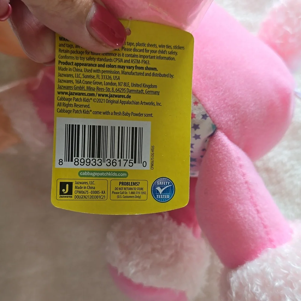 Cabbage Patch Kids Cuties‎ Penelope Poodle NWT